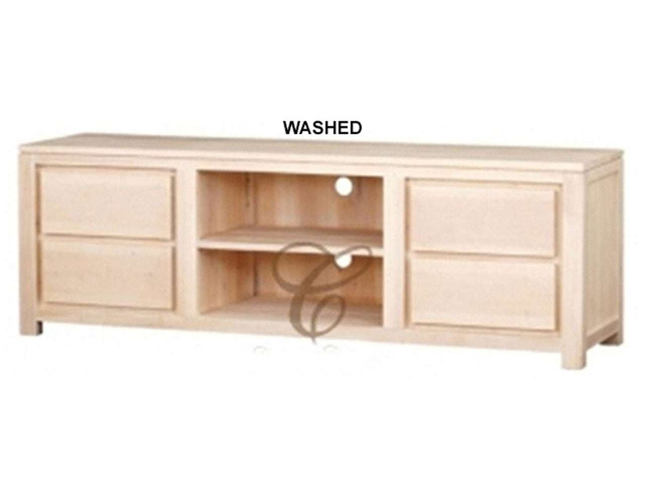 AMSTERDAM  4 DRAWER ENTERTAINMENT UNIT (SB 004 TA) -560(H) x 1700(W) - ASSORTED COLOURS