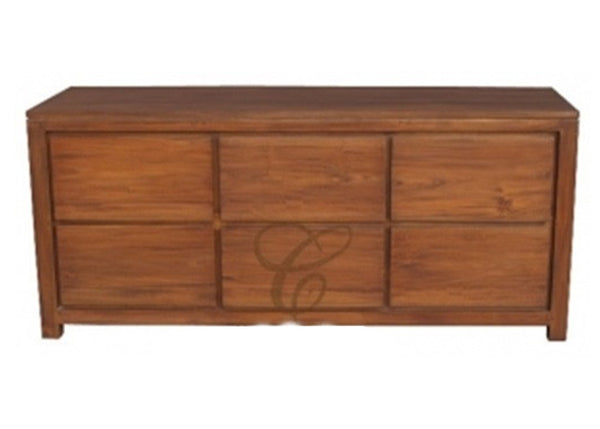 AMSTERDAM  6 DRAWER DRESSER (SB 006 TA)  -  770(H) X 1740(W)  - ASSORTED COLOURS