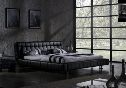 KING VEGAS LEATHERETTE BED (B006) - ASSORTED COLOURS