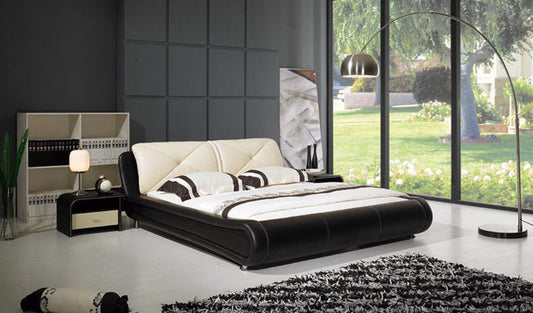 QUEEN  FERGUSON  LEATHERETTE  BED (B007) - ASSORTED COLORS AVAILABLE