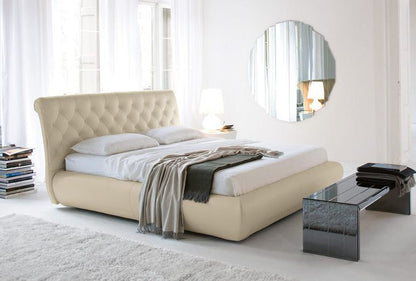 QUEEN  KERINTO  LEATHERETTE  BED (B023) - ASSORTED COLORS AVAILABLE