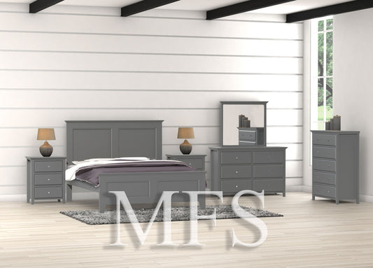 KING JASPER (CUSTOM MADE) BED - ASSORTED COLOURS