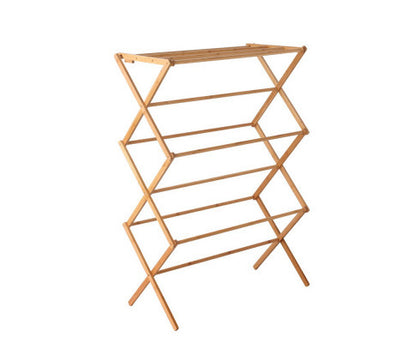 HARRIS BAMBOO CLOTHES DRYING RACK - NATURAL