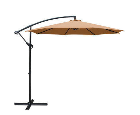 WISTERIA OUTDOOR  UMBRELLA- BEIGE
