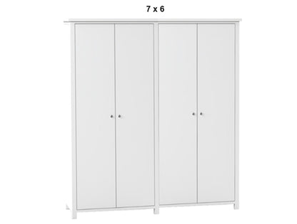 BELLEVILLE (AUSSIE MADE) 4 DOOR PANTRY (2 SECTIONS) PIGEON PAIRED COLLECTION - ASSORTED PAINTED COLOURS - STARTING FROM $1999