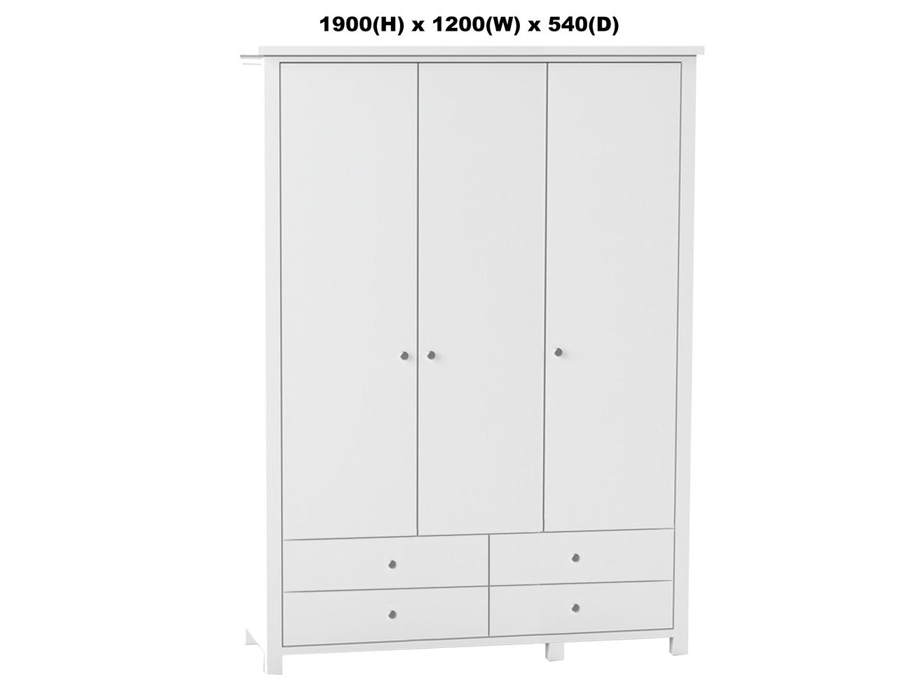 BELLEVILLE (AUSSIE MADE) CUSTOM-WOOD WARDROBE COLLECTION - ASSORTED PAINTED COLOURS - STARTING FROM $999