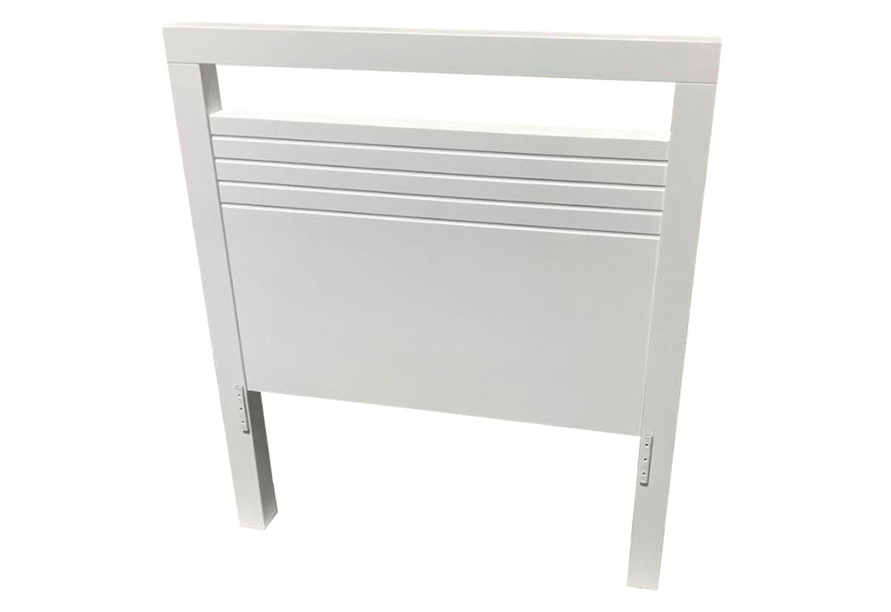 Bev (AUSSIE MADE) Single Bedhead Only - White, Antique White Or Whitewash
