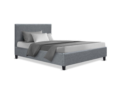 SINGLE NEO  FABRIC BED FRAME - GREY