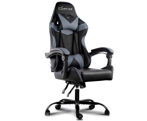 PAXTON RECLINING OFFICE COMPUTER  CHAIR  - BLACK & GREY