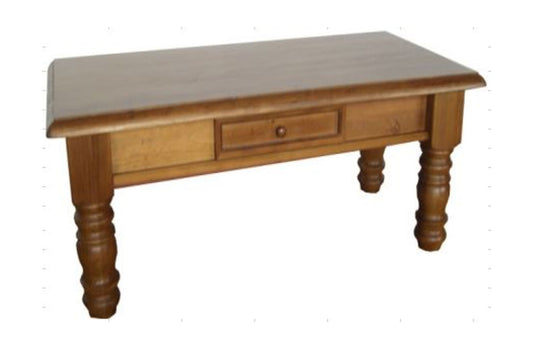 Brook Coffee Table With Drawer - 1200(L) - Greywash , Walnut , Baltic