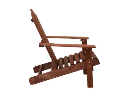 HADLEY OUTDOOR LOUNGE CHAIR - BROWN