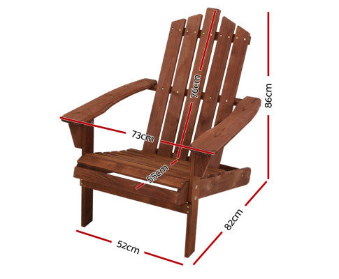 HADLEY OUTDOOR LOUNGE CHAIR - BROWN