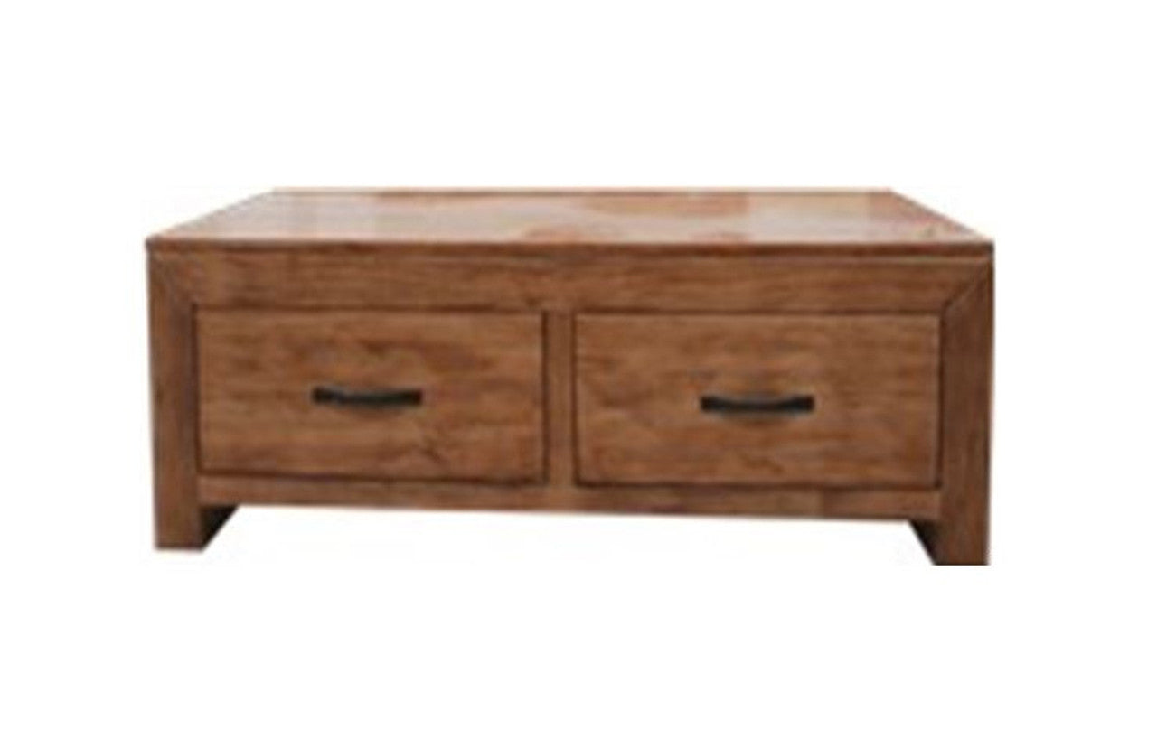 FRANK 2 DRAWER COFFEE TABLE (MODEL 6-18-1-14-11) - 1200(W) X 650(D) - BALTIC(#503)