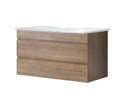PERNELLE BATHROOM VANITY BASIN UNIT - TWO TONE