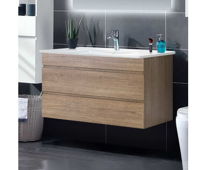 PERNELLE BATHROOM VANITY BASIN UNIT - TWO TONE