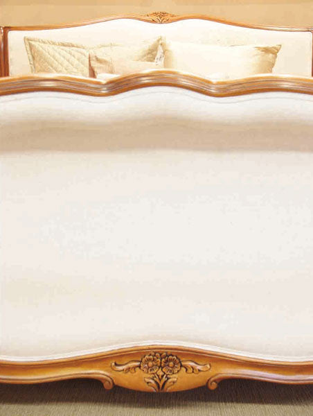 LOUIS (BE-211) KING 4 PIECE BEDROOM SUITE - CHERRY