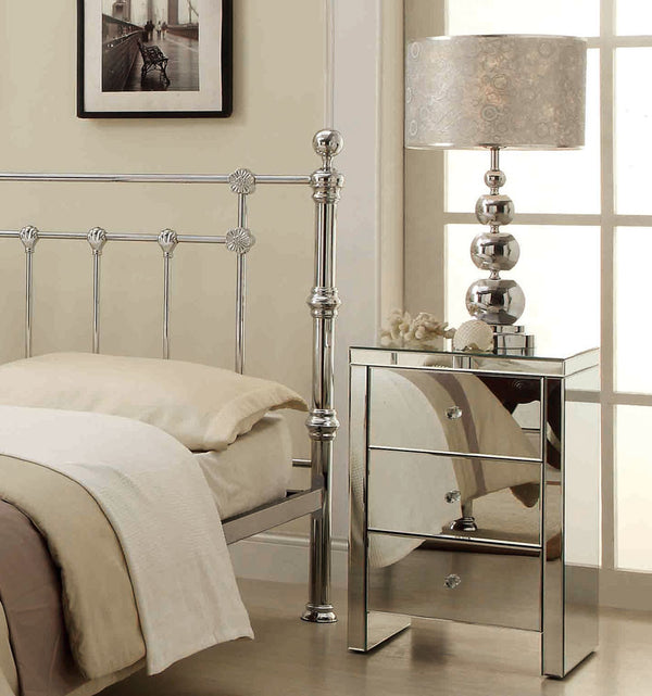 MONACO (BE-828) BEDSIDE - CLEAR MIRROR