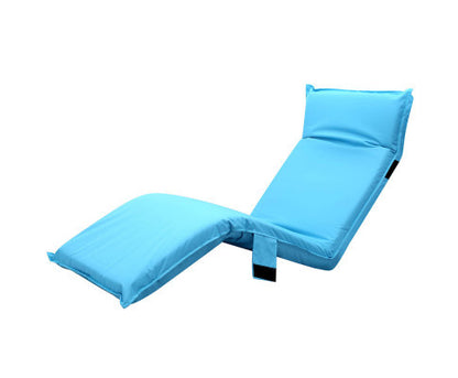 KENDRA INDOOR/ OUTDOOR ADJUSTABLE LOUNGE SOFA BED - BLUE