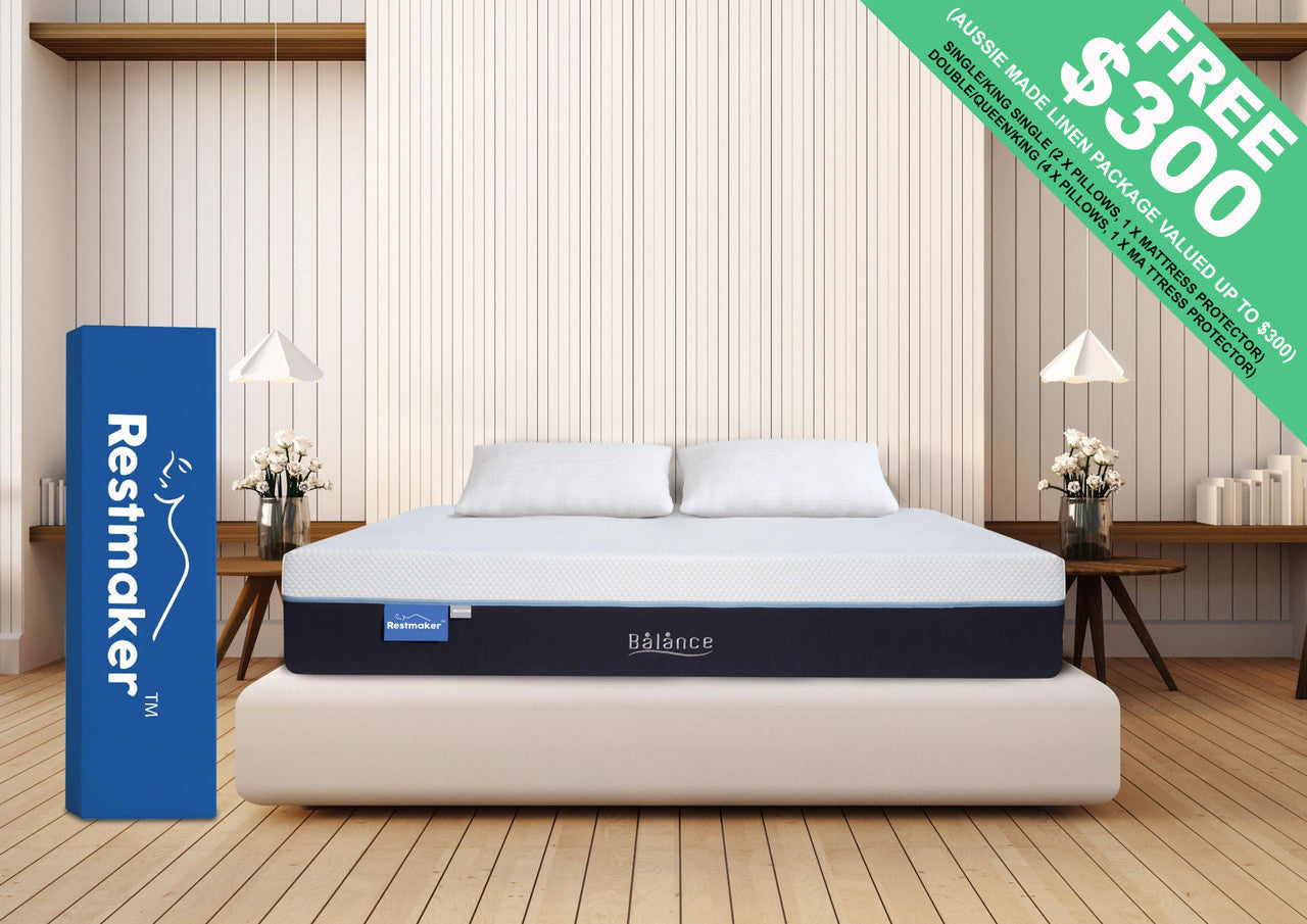 Double Balance Pocket Spring Mattress With 360 Foam Box (IN A BOX) - Medium