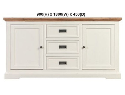 BALMAIN (AUSSIE MADE) BUFFET COLLECTION - ASSORTED PAINTED / STAINED COLOURS - STARTING FROM $1699
