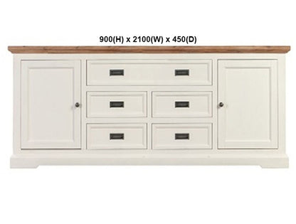 BALMAIN (AUSSIE MADE) BUFFET COLLECTION - ASSORTED PAINTED / STAINED COLOURS - STARTING FROM $1699