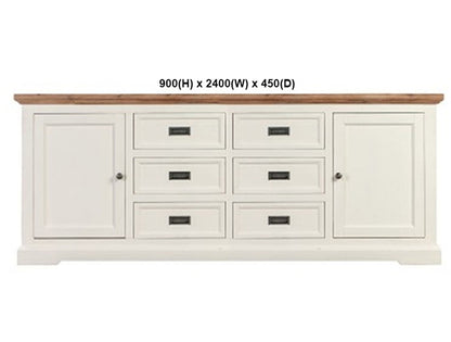 BALMAIN (AUSSIE MADE) BUFFET COLLECTION - ASSORTED PAINTED / STAINED COLOURS - STARTING FROM $1699