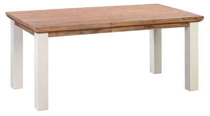 BALMAIN (AUSSIE MADE) DINING TABLE  - 1800(W) X 900(D) - ASSORTED PAINTED, STAINED COLOURS OR TWO TONE