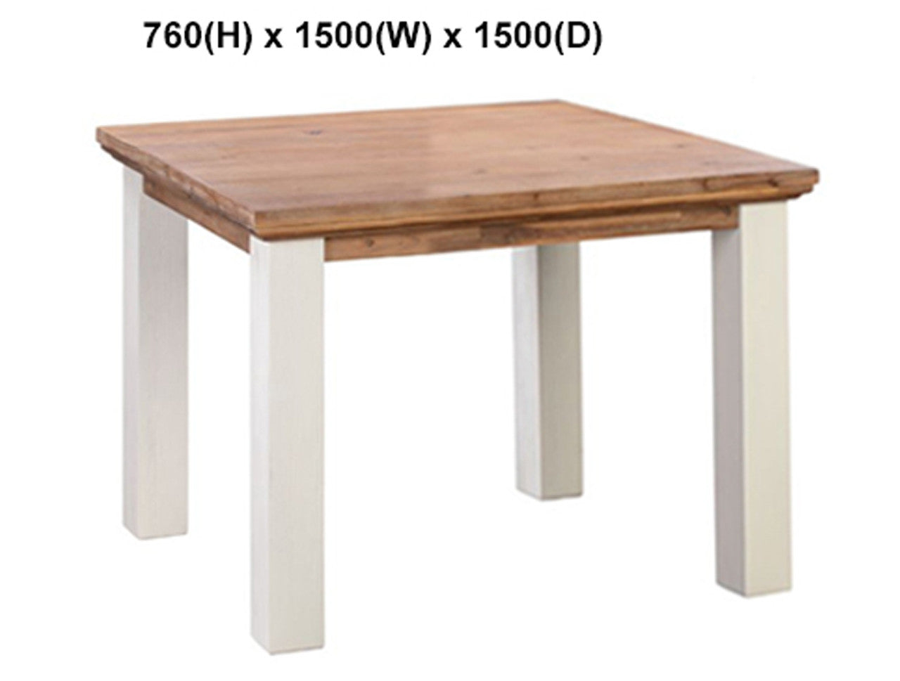 BALMAIN (AUSSIE MADE) DINING TABLE COLLECTION - ASSORTED STAINED / PAINTED COLOURS