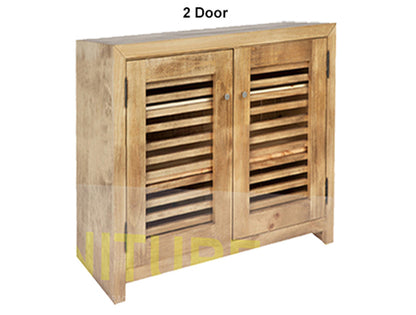 BANDY (AUSSIE MADE) NO DRAWER BUFFET COLLECTION - ASSORTED STAINED COLOURS