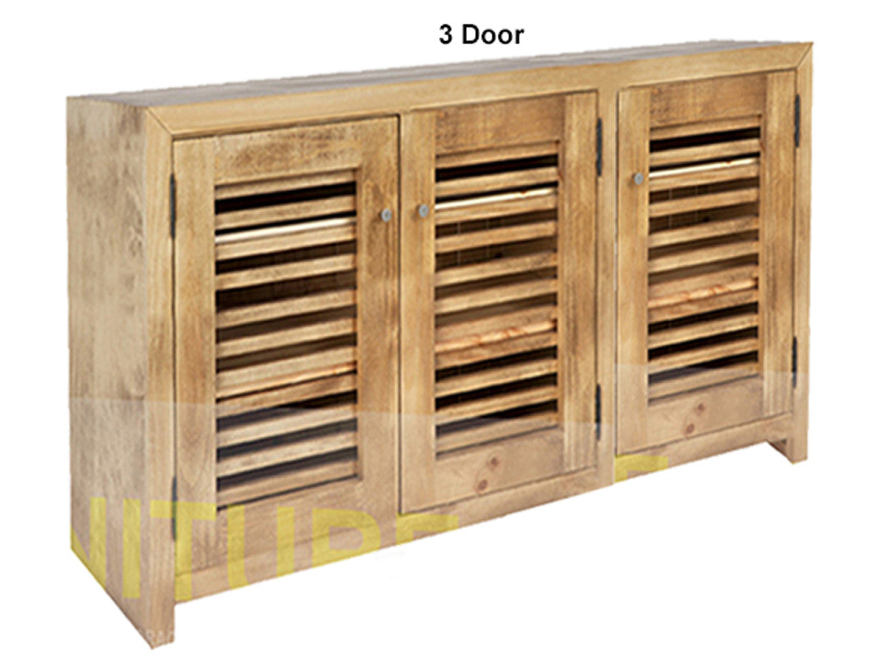 BANDY (AUSSIE MADE) NO DRAWER BUFFET COLLECTION - ASSORTED STAINED COLOURS