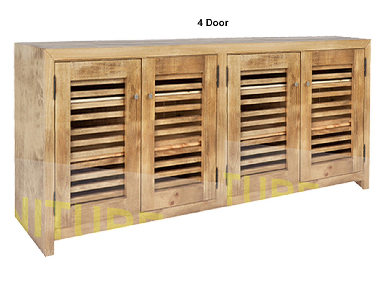 BANDY (AUSSIE MADE) NO DRAWER BUFFET COLLECTION - ASSORTED STAINED COLOURS