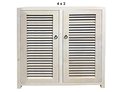 BANDY (AUSSIE MADE) SHOE CABINET WITH DOORS COLLECTION - ASSORTED PAINTED COLOURS