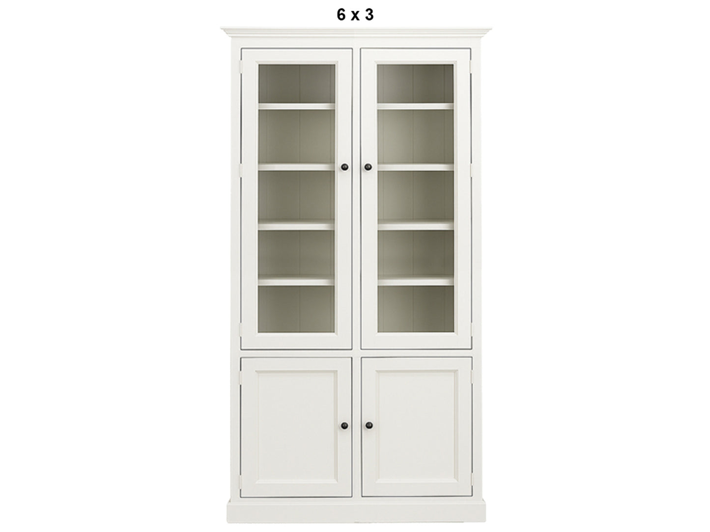 BAYSIDE (AUSSIE MADE) 4 DOOR LIBRARY UNIT COLLECTION - ASSORTED PAINTED COLOURS - STARTING FROM $1499