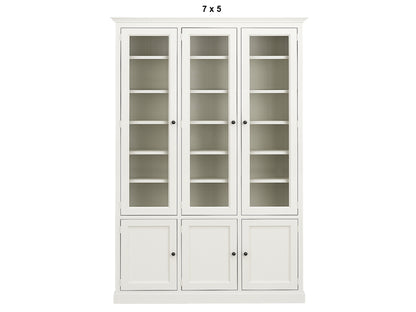 BAYSIDE (AUSSIE MADE) 4 DOOR LIBRARY UNIT COLLECTION - ASSORTED PAINTED COLOURS - STARTING FROM $1499