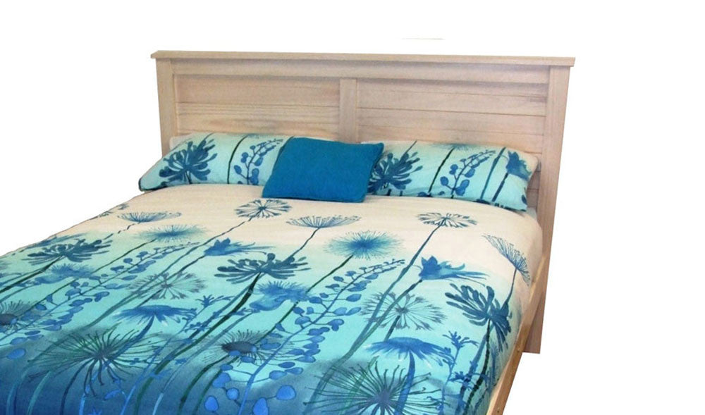 Bayside (ABY405) King Bedhead (AUSSIE MADE) - 1200(H) - White, Antique White, Whitewash & Brushed Colour Options