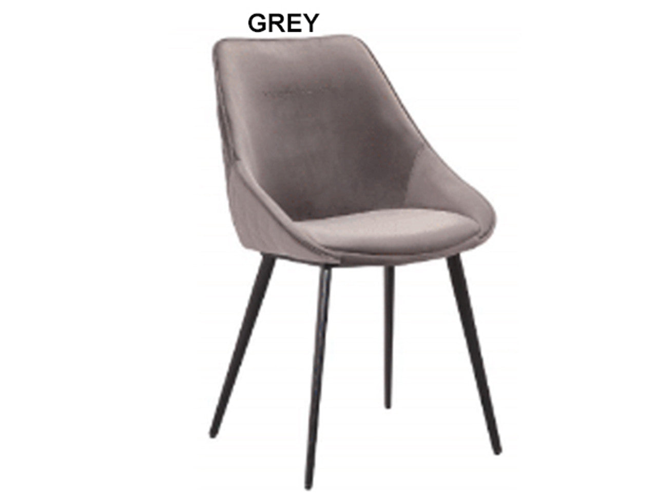 BELLAGIO FABRIC LINEN DINING CHAIR - ASSORTED COLOURS
