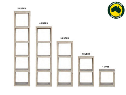 BENETT (AUSSIE MADE) CUBE ROOM DIVIDER COLLECTION - ASSORTED STAINED COLOURS