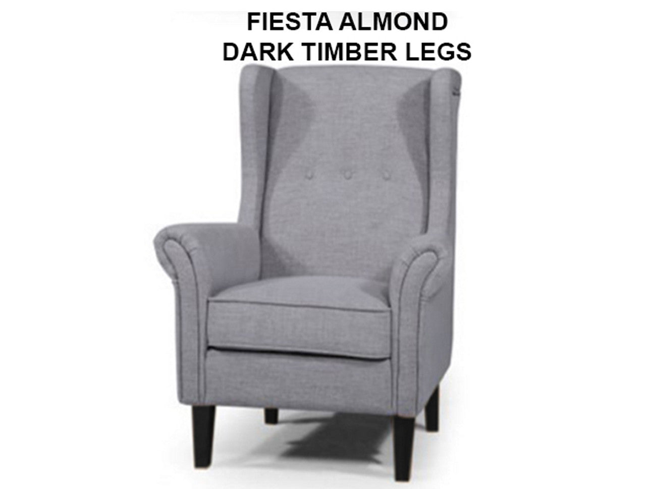 BLISS CHAIR UPHOLSTERED - ASSORTED COLOURS