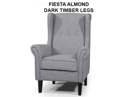 BLISS CHAIR UPHOLSTERED - ASSORTED COLOURS