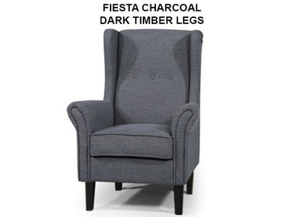 BLISS CHAIR UPHOLSTERED - ASSORTED COLOURS