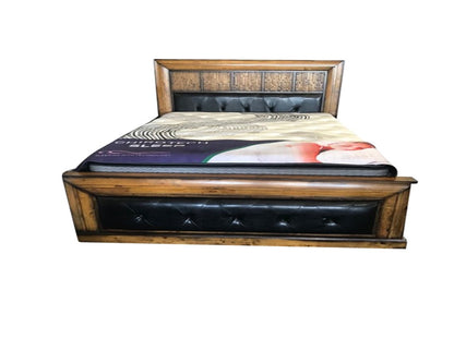 DAVINA  QUEEN  3   PIECE BEDSIDE BEDROOM SUITE WITH UPHOLSTERED BEDHEAD AND FOOT - (MODEL:2.18.15.15.11.12.25.14) - COLOUR AS PICTURED