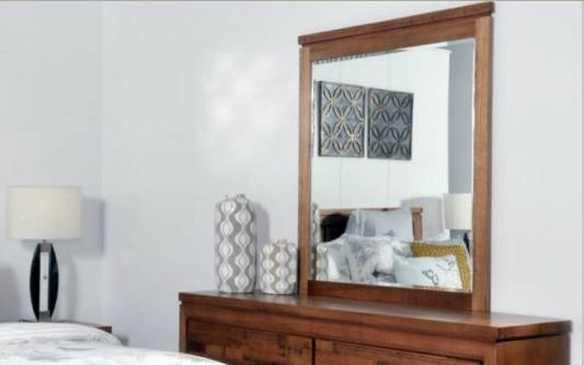 BERTROSE - 1040(H) X 960(W) DRESSER MIRROR ONLY - (MODEL:3-1-18-12-9-19-12-5) - AS PICTURED