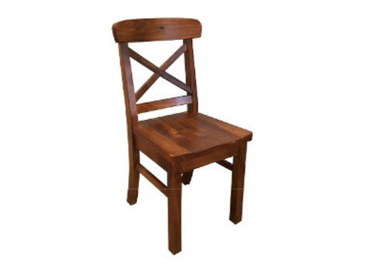 CAPE DINING CHAIR WITH TIMBER SEATS - AS PICTURED