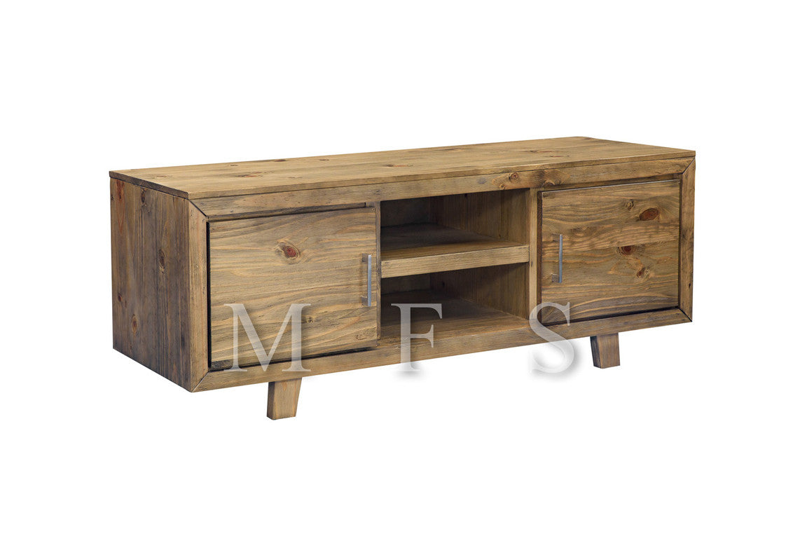 Carnival TV Unit 2 - 570(H) X 1400(W) - Brushed Greywash