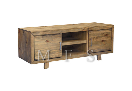 Carnival TV Unit 2 - 570(H) X 1400(W) - Brushed Greywash