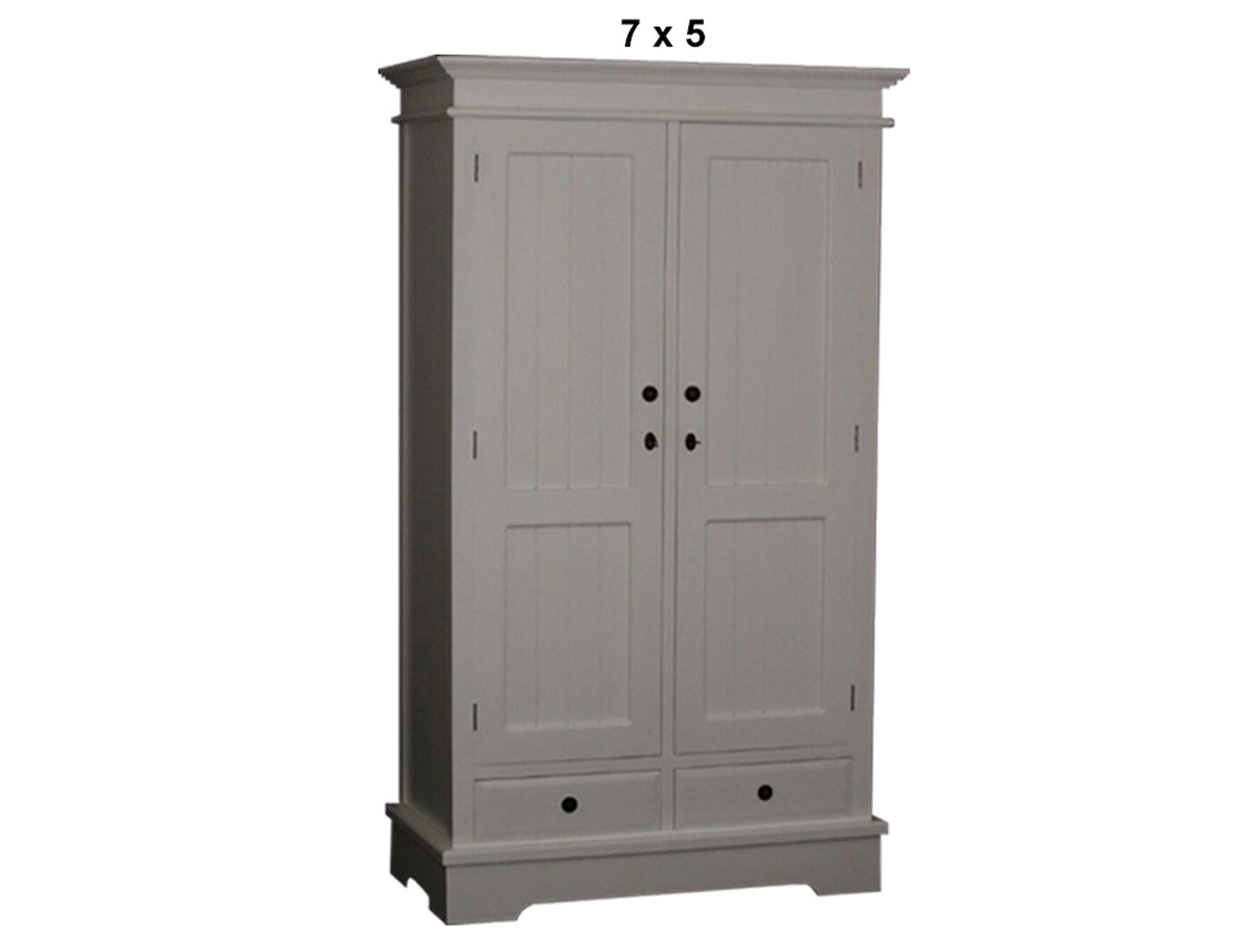 CASTRO (AUSSIE MADE) HARDWOOD 2 DOOR / 2 DRAWER WARDROBE COLLECTION - ASSORTED PAINTED / STAINED COLOURS - STARTING FROM $1499