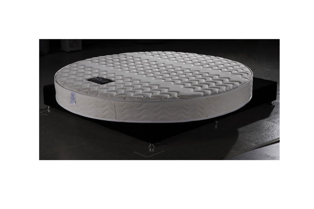 SIRIUS (A9009) KING 3 PIECE BEDSIDE BEDROOM SUITE  - LEATHERETTE (MATCHING ROUND MATTRESS OPTIONAL EXTRA)- ASSORTED COLOURS
