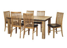 CEMBER  9 PIECE HARDWOOD DINING SETTING WITH 2000(W) X 1000(D) TABLE -  (16-15-18-20-12-1-14-4)