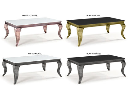 CHATEAU COFFEE TABLE COLLECTION - 1200(W) X 700(D) - ASSORTED COLOURS