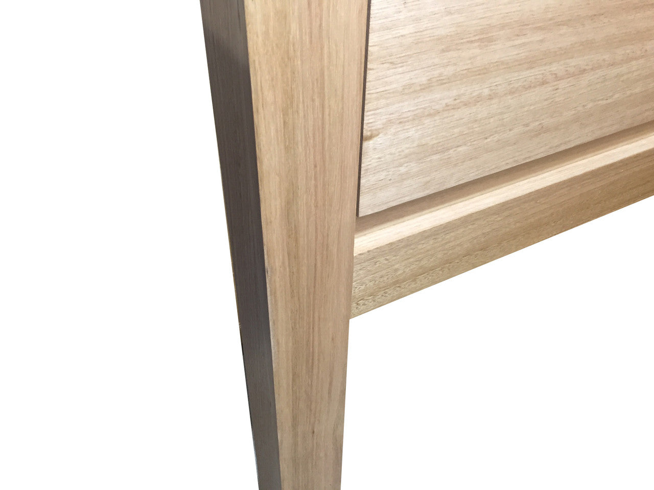 CLAREMONT KING BEDHEAD - TASSIE OAK - CHOICE OF COLOURS